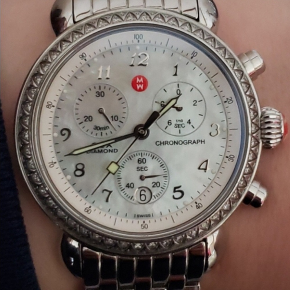 Michele Watch CSX DIAMOND DIAL ❤️Signature 36 mm (large)